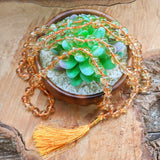 Citrine Mala Beads~JMALACIT