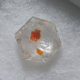 Creator's Star Faceted Red Hematoid Quartz~CRRHQCS4