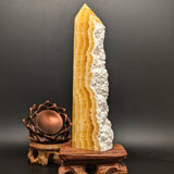 Yellow Calcite Natural Side Tower~CRYCNST1