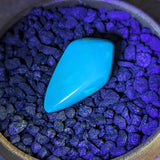 Blue Amber Free Form~CRIBAP02