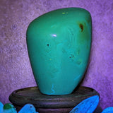 Blue Amber Free Form~CRIBAP16