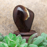 Blue Amber Free Form~CRIBAP17