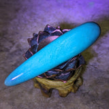 Blue Amber Wand~CRIBAW01