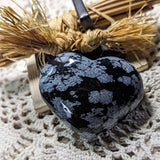 Snowflake Obsidian Heart~CRSOHRT3