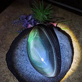 Rainbow Obsidian Palm Stone~CRROPS06