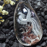 Lodolite Quartz "Phoenix" Cabochon~CRLQZPC2