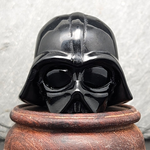 Black Obsidian Darth Vader Carving~CRODARTH