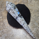 Rainbow Moonstone Wand with Stand~CRMWSTD2