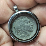 Indian Head Nickel Pendant~JSTSTIHN