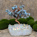 Angel Aura & Larimar Gem Tree~CRAAL2GT