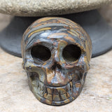 Bamboo Jasper Skull~CRBAMJS1