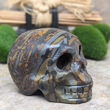 Bamboo Jasper Skull~CRBAMJS1