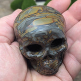 Bamboo Jasper Skull~CRBAMJS2