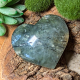 Epidote in Prehnite Heart~CRCEPHT3