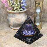 Orgonite Yin Yang Pyramid-CRORGYIN