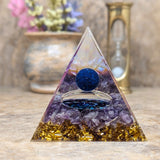 Orgonite Spiral Pyramid-CRORGSPI