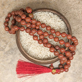 Red Jasper Mala Beads~JMALARDJ