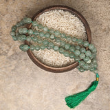 Green Aventurine Mala Beads~JMALAAVE