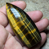 Mixed Tiger Eye Flame Pillar~CRMTEFP1