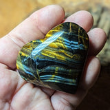 Mixed Tiger Eye Heart~CRMTEHT2