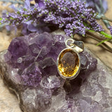 Citrine Pendant~JSSCITP2