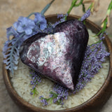 Lithium Lepidolite Heart~CRLLHRT2