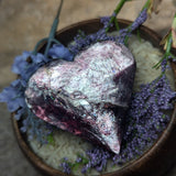 Lithium Lepidolite Heart~CRLLHRT2