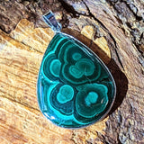 Malachite Pendant~JSTMAL01