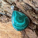 Malachite Pendant~JSTMAL03