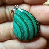 Malachite Pendant~JSTMAL04