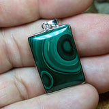 Malachite Pendant~JSTMAL06