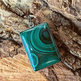 Malachite Pendant~JSTMAL06