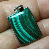 Malachite Pendant~JSTMAL07