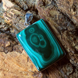 Malachite Pendant~JSTMAL08