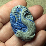 Lapis "Seal" Carving~CRCRV157