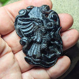 Jasper "Fancy Owl" Carving~CRCRV023