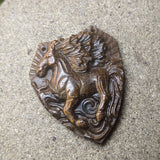 Tiger Eye "Wildfire" Carving~CRCRV121