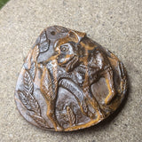 Tiger Eye "Best Friend" Carving~CRCRV107