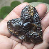 Tiger Eye "Harmony" Carving~CRCRV044