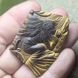 Tiger Eye "Sleeping" Carving~CRCRV035