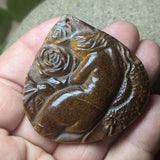 Tiger Eye "The Muse" Carving~CRCRV063