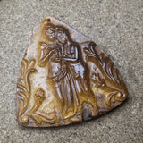 Tiger Eye "Shiva & shakti" Carving~CRCRV078