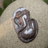 Jasper "Woman in a Hat" Carving~CRCRV064