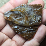 Tiger Eye "Heading South" Carving~CRCRV015