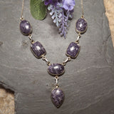 Lithium Lepidolite Necklace~JSSLEPIN