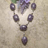 Lithium Lepidolite Necklace~JSSLEPIN