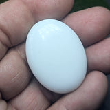 White Jade Cabochon~CRWJDCAB