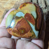 Polychrome Jasper Heart~CRPJHRT1