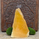 Yellow Calcite Display Carving~CRYCALD2