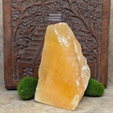 Yellow Calcite Display Carving~CRYCALD2